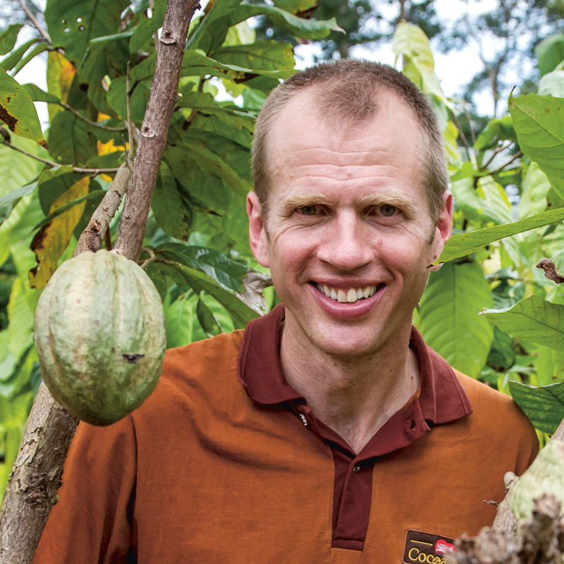 Darrell High Head of Nestlé Cocoa Plan